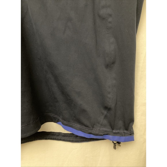 RLX Ralph Lauren Men Capital City Club 1/4 Zip Blue Short Sleeve Windbreaker - M - Picture 4 of 15